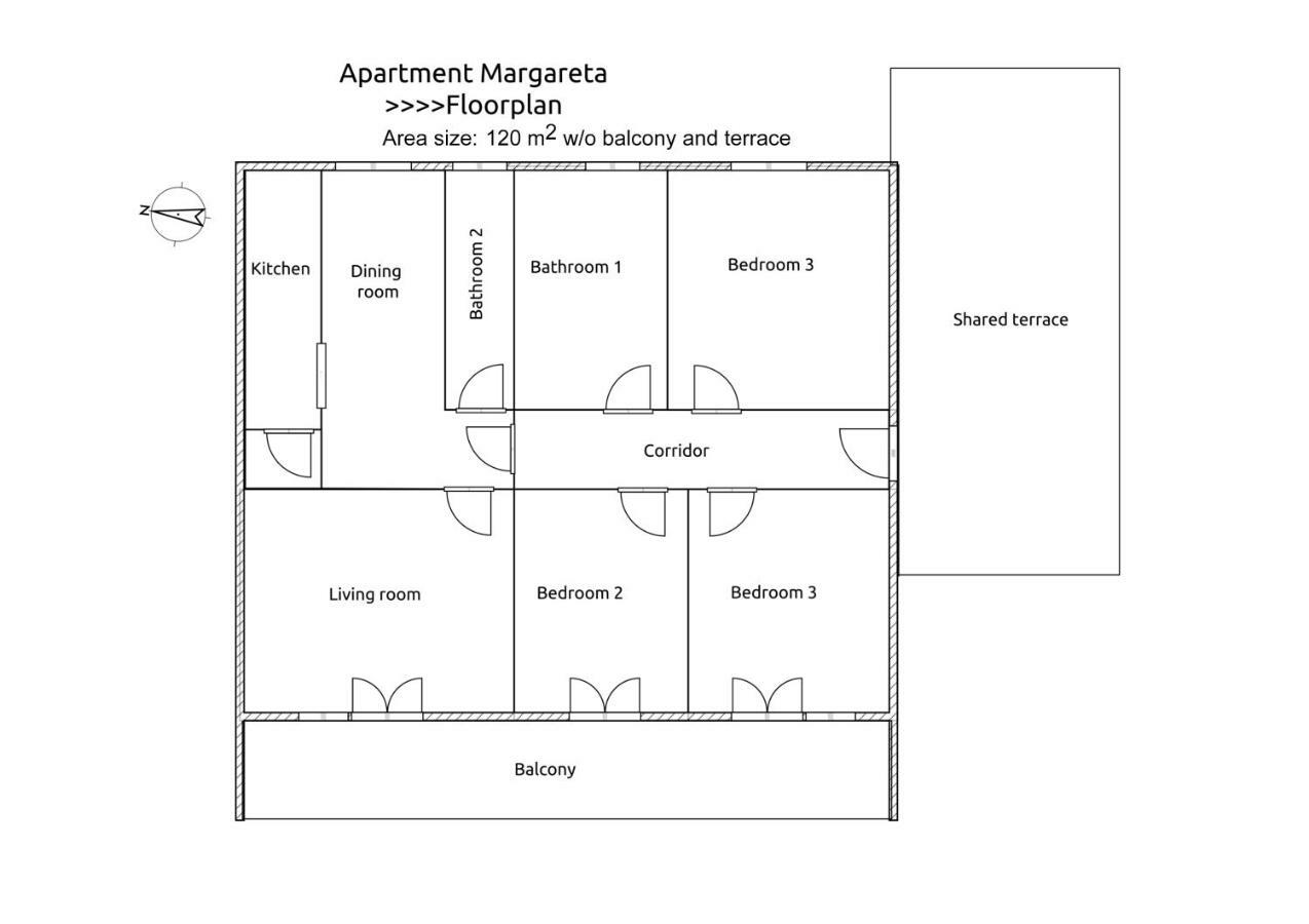 Appartement Margareta & Ena Malinska